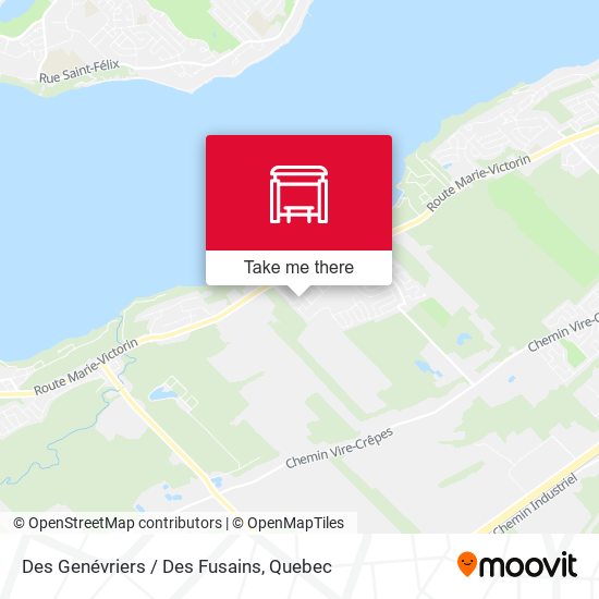 Des Genévriers / Des Fusains map
