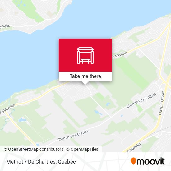 Méthot / De Chartres map