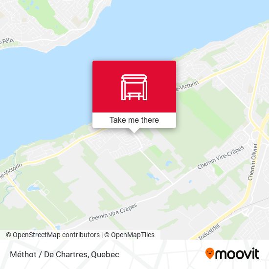 Méthot / De Chartres map