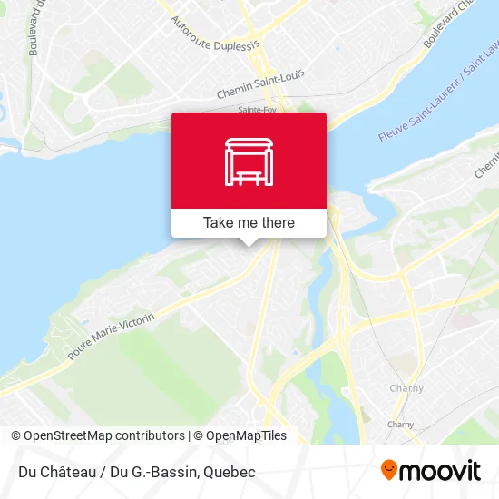 Du Château / Du G.-Bassin map