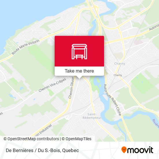 De Bernières / Du S.-Bois map
