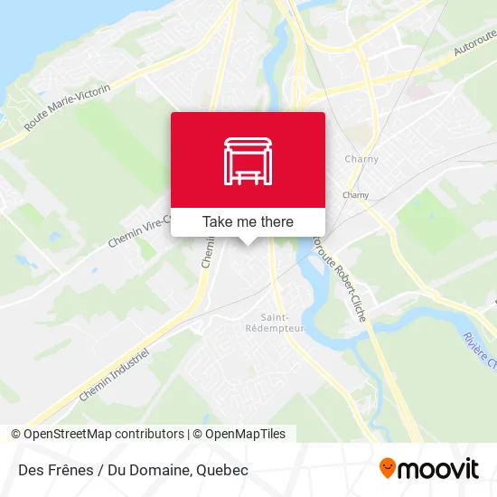 Des Frênes / Du Domaine map