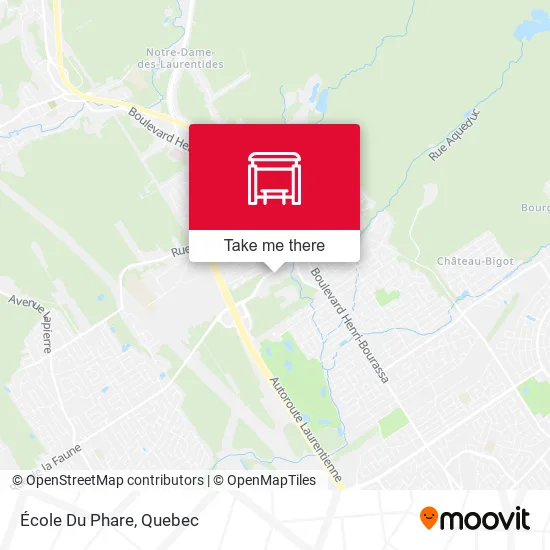 École Du Phare map