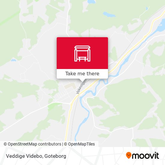 Veddige Videbo map