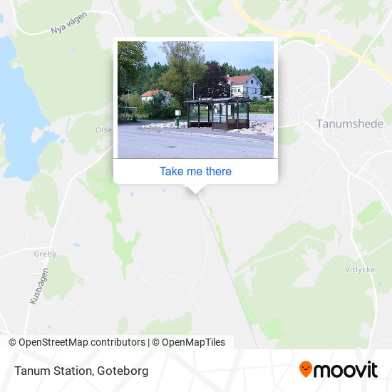 Tanum Station map