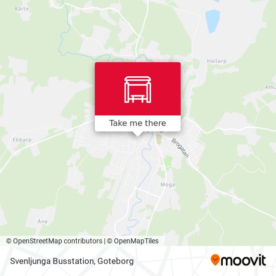 Svenljunga Busstation map