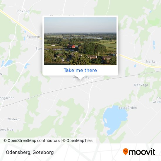 Odensberg map