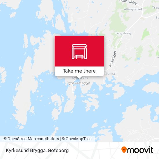 Kyrkesund Brygga map