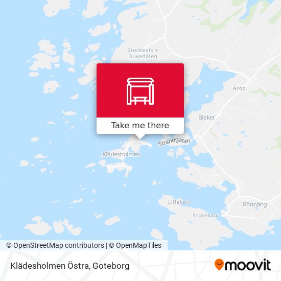 Klädesholmen Östra map