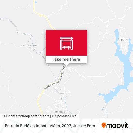 Estrada Eudóxio Infante Viêira, 2097 map