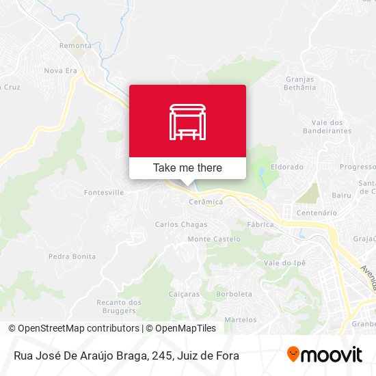 Rua José De Araújo Braga, 245 map