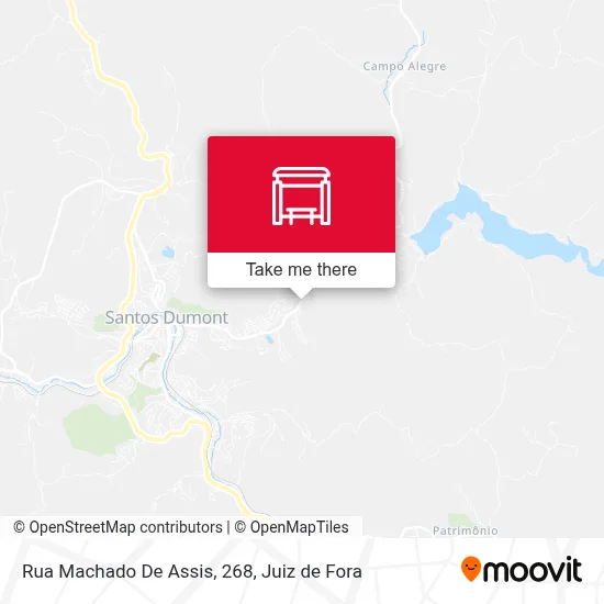 Rua Machado De Assis, 268 map