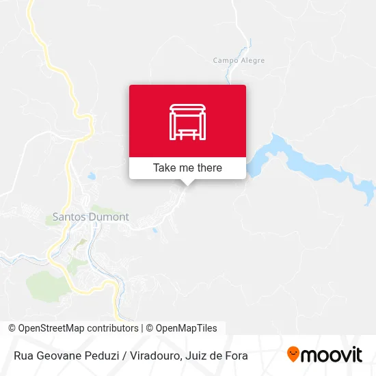 Rua Geovane Peduzi / Viradouro map