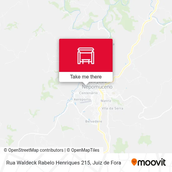 Rua Waldeck Rabelo Henriques 215 map