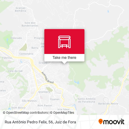 Rua Antônio Pedro Felix, 56 map