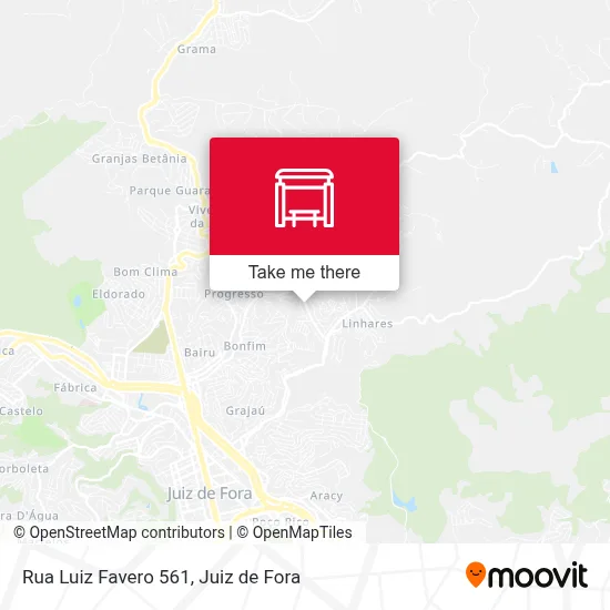 Rua Luiz Favero 561 map