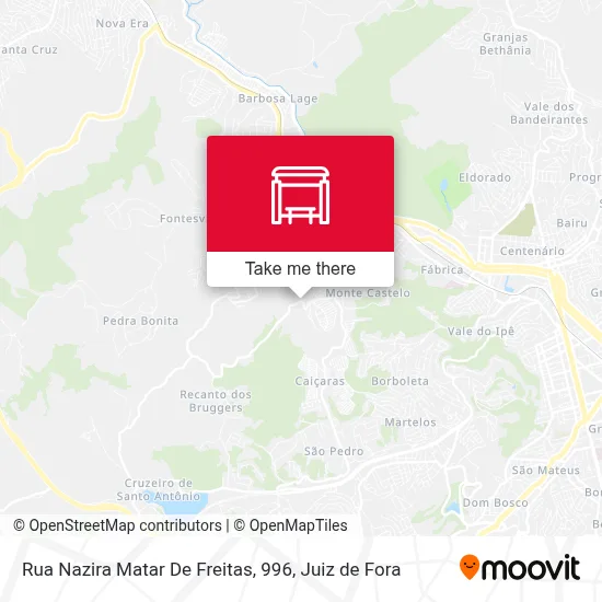 Rua Nazira Matar De Freitas, 996 map