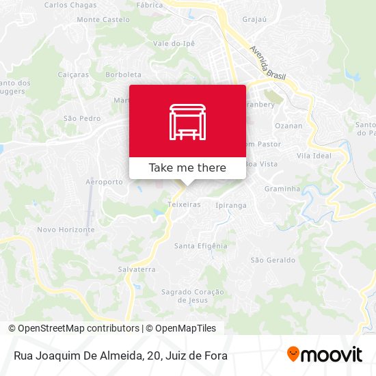 Rua Joaquim De Almeida, 20 map