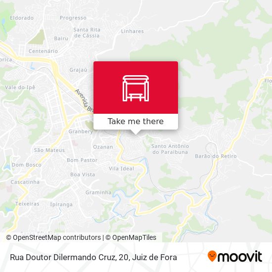 Mapa Rua Doutor Dilermando Cruz, 20