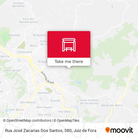 Mapa Rua José Zacarias Dos Santos, 380