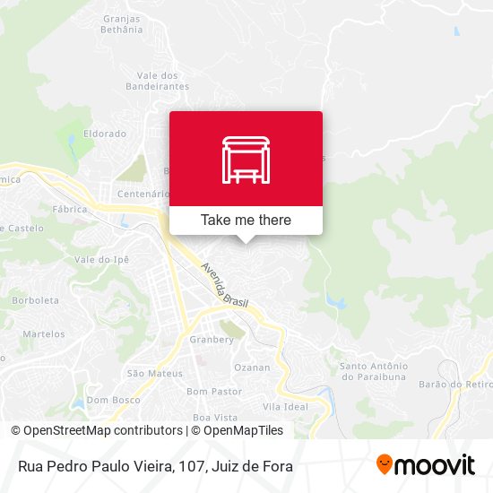 Rua Pedro Paulo Vieira, 107 map
