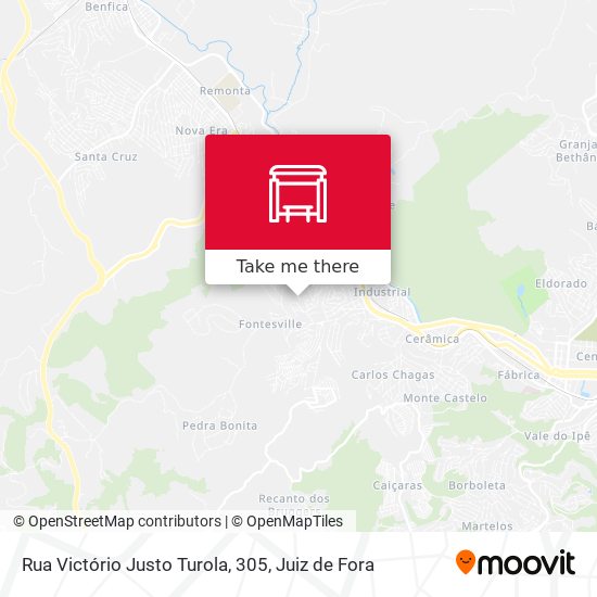 Mapa Rua Victório Justo Turola, 305