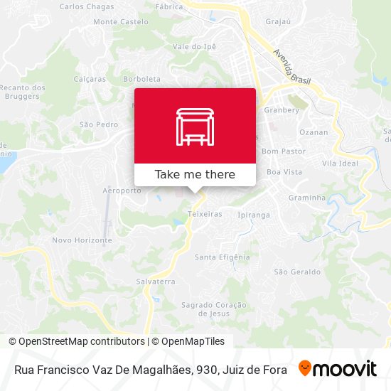 Rua Francisco Vaz De Magalhães, 930 map