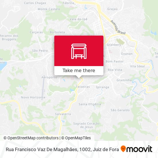 Rua Francisco Vaz De Magalhães, 1002 map