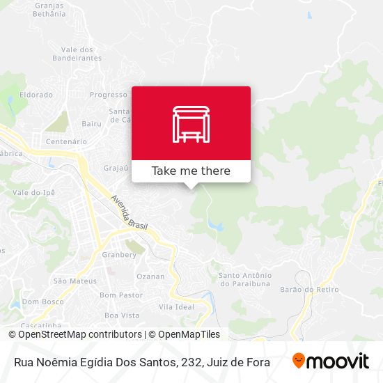Rua Noêmia Egídia Dos Santos, 232 map