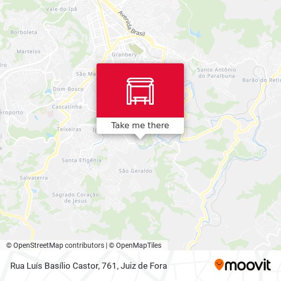 Rua Luís Basílio Castor, 761 map