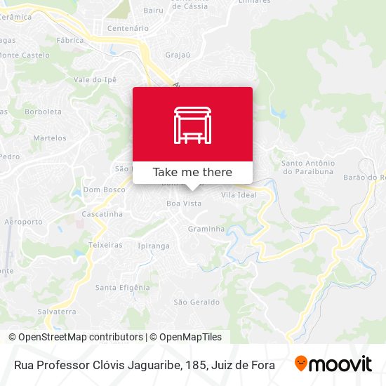 Rua Professor Clóvis Jaguaribe, 185 map
