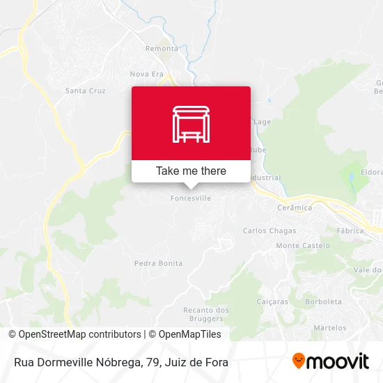 Rua Dormeville Nóbrega, 79 map