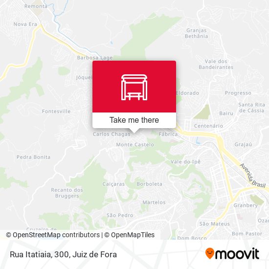 Rua Itatiaia, 300 map