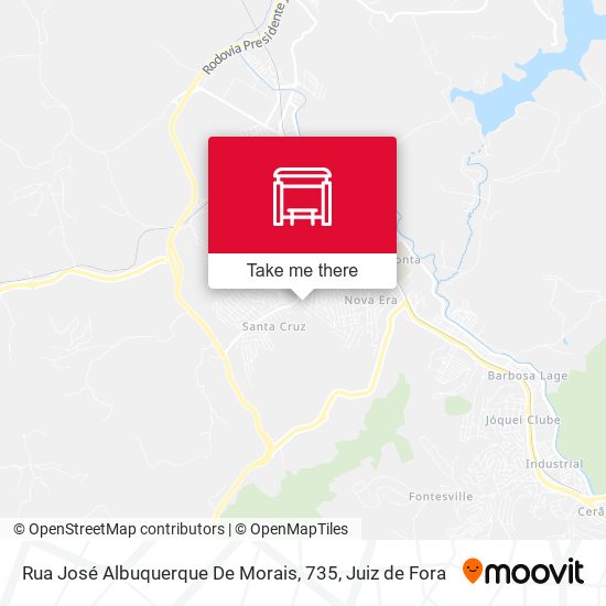 Rua José Albuquerque De Morais, 735 map