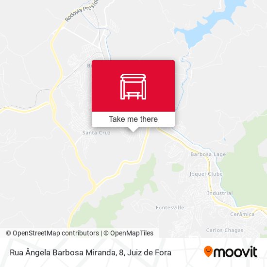 Rua Ângela Barbosa Miranda, 8 map