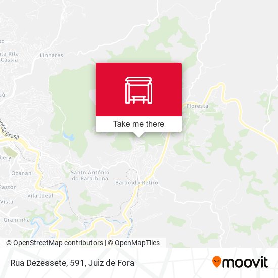 Rua Dezessete, 591 map