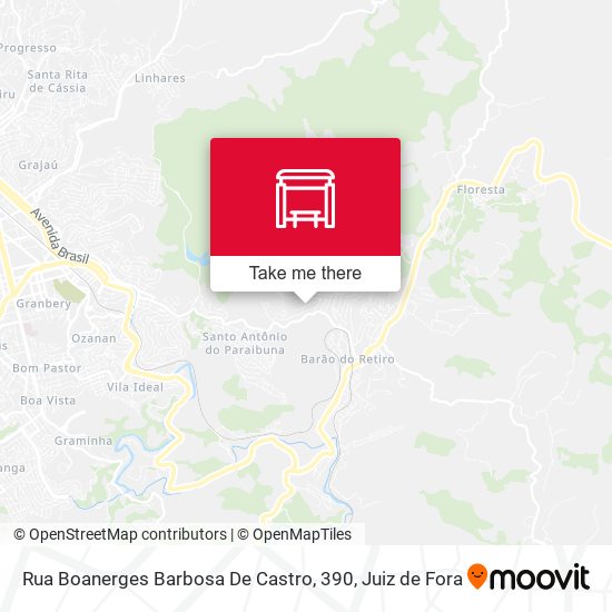 Rua Boanerges Barbosa De Castro, 390 map