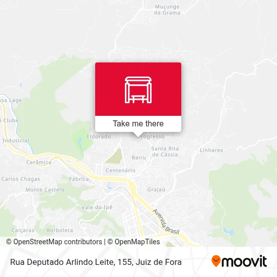 Rua Deputado Arlindo Leite, 155 map