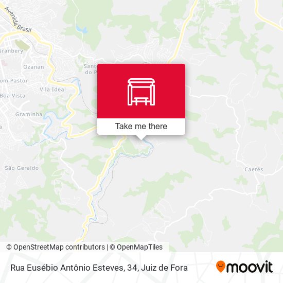 Rua Eusébio Antônio Esteves, 34 map