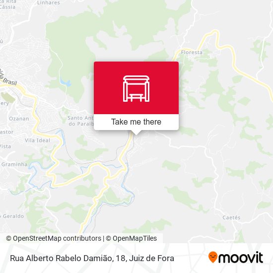 Rua Alberto Rabelo Damião, 18 map