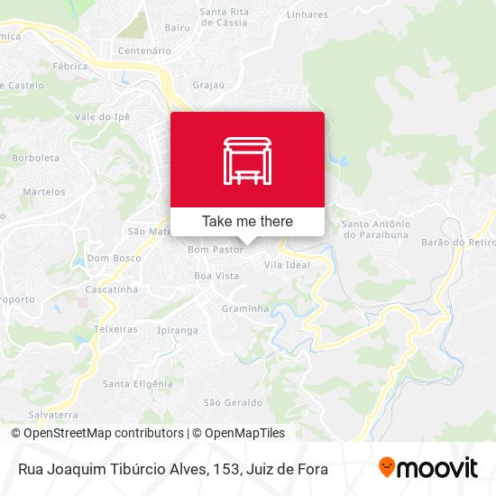 Rua Joaquim Tibúrcio Alves, 153 map