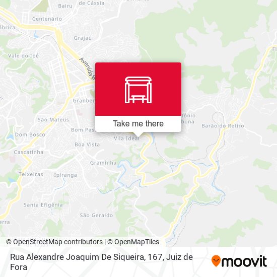 Rua Alexandre Joaquim De Siqueira, 167 map
