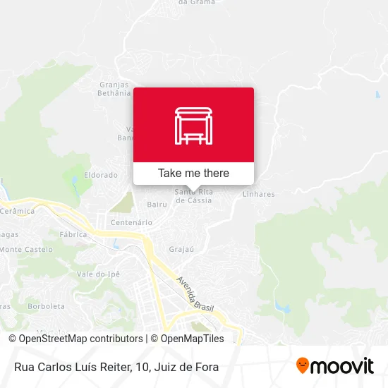 Rua Carlos Luís Reiter, 10 map