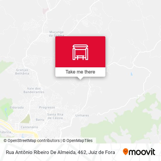 Rua Antônio Ribeiro De Almeida, 462 map