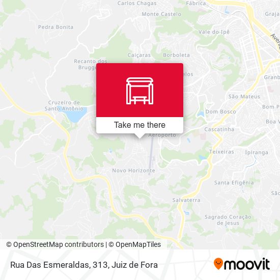 Rua Das Esmeraldas, 313 map