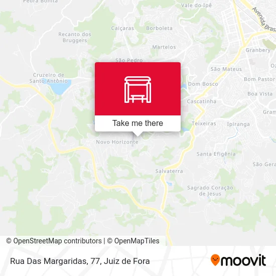 Rua Das Margaridas, 77 map