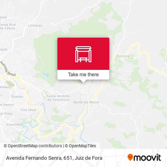 Avenida Fernando Senra, 651 map
