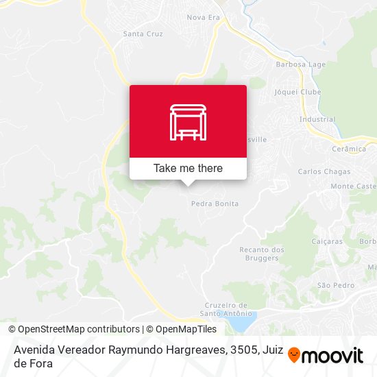 Avenida Vereador Raymundo Hargreaves, 3505 map