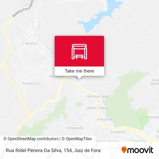 Rua Ridel Pereira Da Silva, 154 map