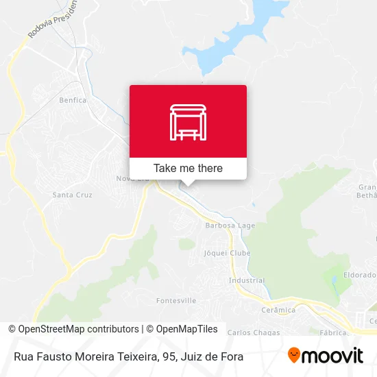 Rua Fausto Moreira Teixeira, 95 map
